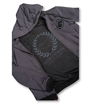 Толстовка муж СССР 5XL Моя Страна Моя страна, Black Edition, темно-серый  4339205/5XL