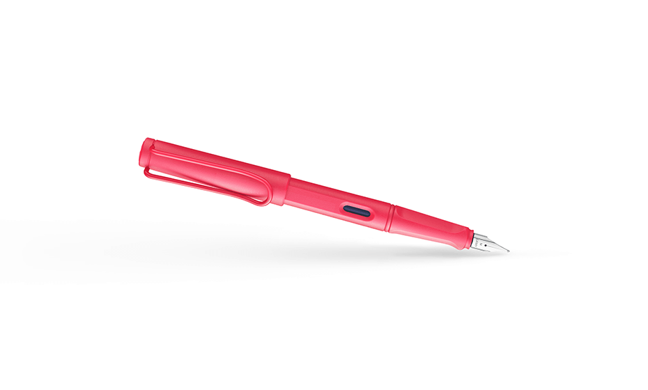 Ручка перьевая F Lamy safari, Sunset coral  4040304 4040304 