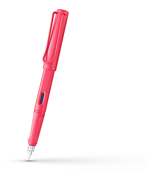 Ручка перьевая F Lamy safari, Sunset coral  4040304