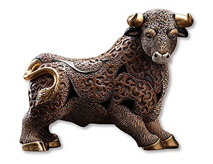 Статуэтка De Rosa Храбрый бык  470