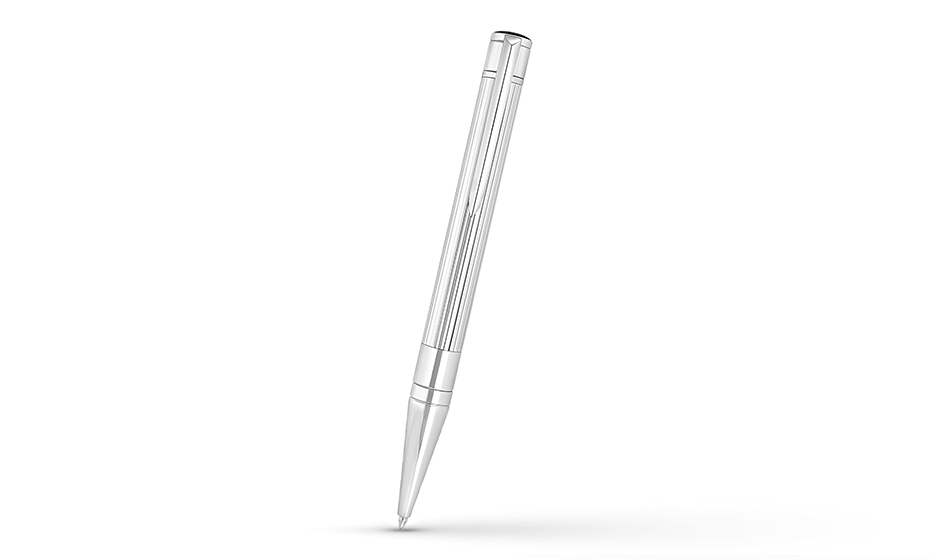 Шариковая ручка S.T. Dupont D-Initial, хром  275201 275201 