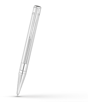 Шариковая ручка S.T. Dupont D-Initial, хром  275201