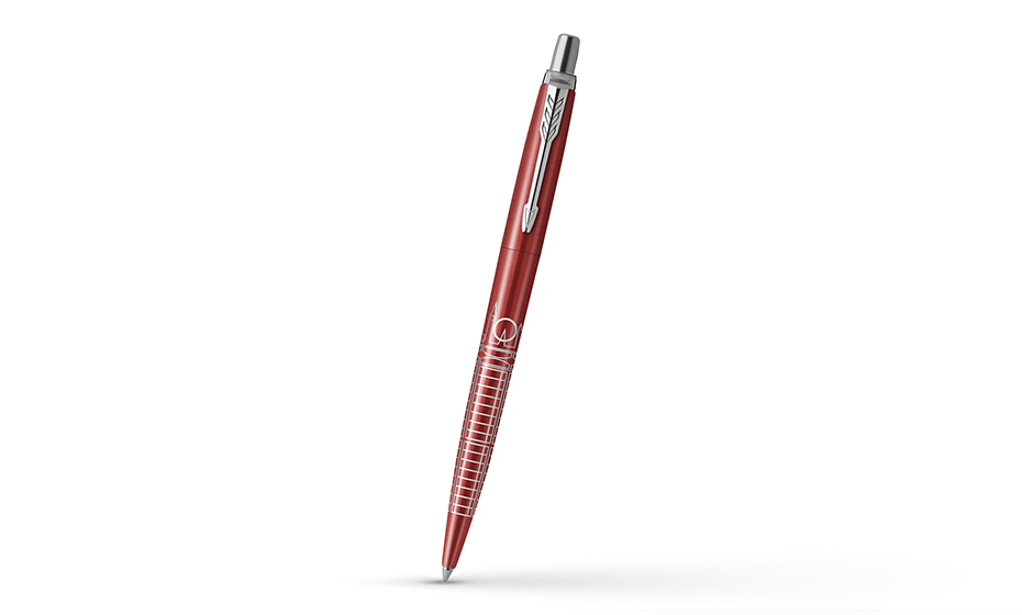 Ручка шариковая Parker Jotter London Red CT синяя  2221603 2221603 