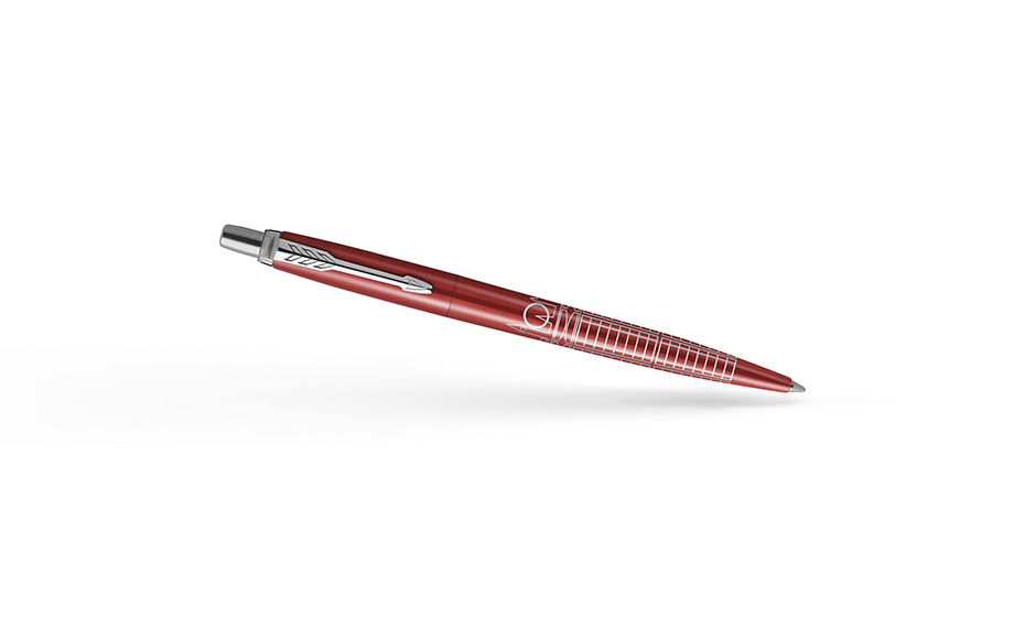Ручка шариковая Parker Jotter London Red CT синяя  2221603 2221603 