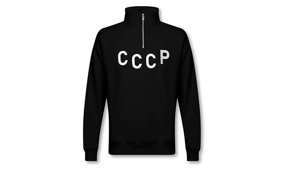 Олимпийка СССР черная Gourji XL/2XL 100% хлопок  819578-1b/XL/2XL 819578-1b/XL/2XL 