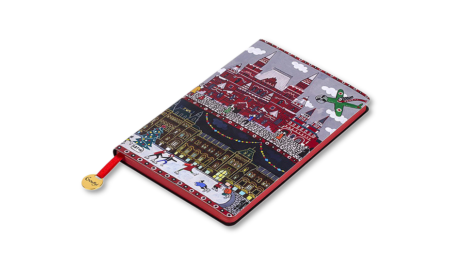 Ежедневник Gourji А5 красный черный  112386 112386 