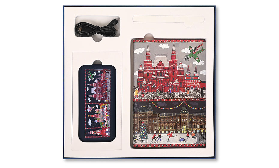 Ежедневник Gourji А5 красный черный  112386 112386 