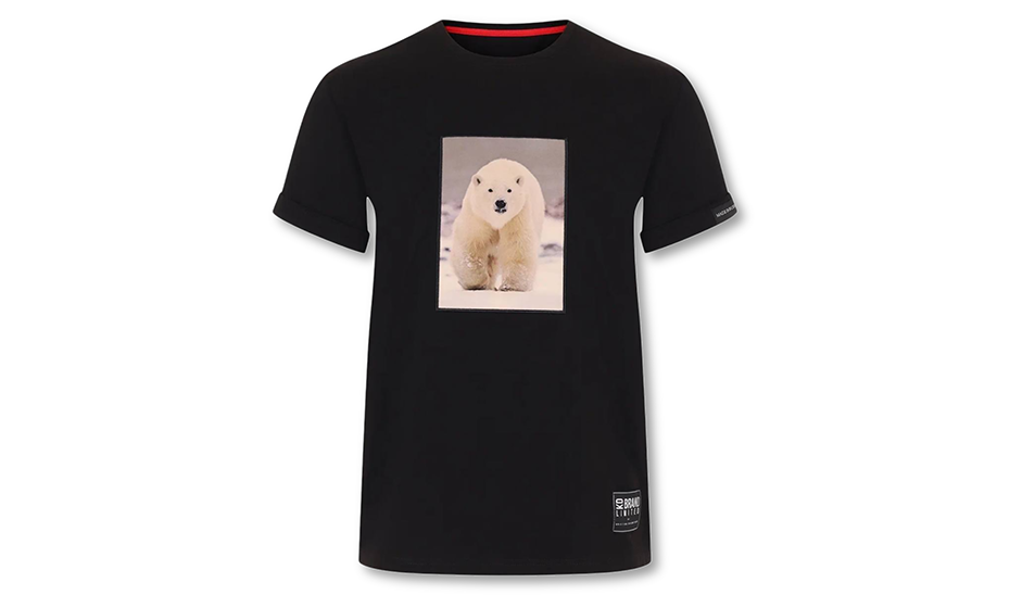 Футболка БЕЛЫЙ МЕДВЕДЬ KD Limited Brands черный велюр, р-р 4  1БЕМЕ04ВЕЛ/4 1БЕМЕ04ВЕЛ/4 