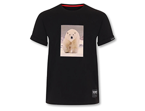 Футболка БЕЛЫЙ МЕДВЕДЬ KD Limited Brands черный велюр, р-р 4  1БЕМЕ04ВЕЛ/4