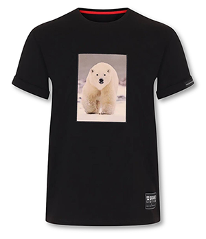 Футболка БЕЛЫЙ МЕДВЕДЬ KD Limited Brands черный велюр, р-р 4  1БЕМЕ04ВЕЛ/4