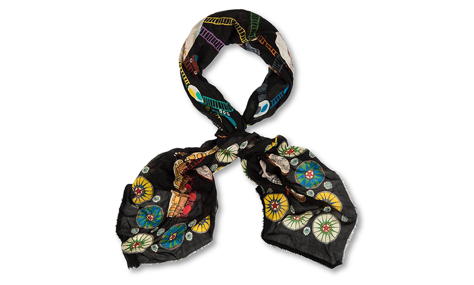 Платок Метро Gourji шелк, 120 х 120 см.  91141537/120 91141537/120 