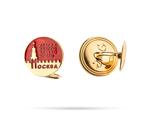 Запонки Gourji Столичные  ZZ-STOL-SR