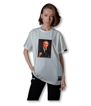 Футболка В.В.П KD Limited Brands экрю велюр, р-р 2  1ВВП01ВЕЛ/2