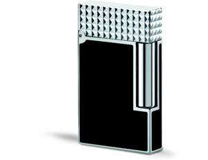 Зажигалка S.T. Dupont ювелирная латунь, отделка - палладиевое покрытие,  16067