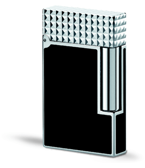 Зажигалка S.T. Dupont ювелирная латунь, отделка - палладиевое покрытие,  16067