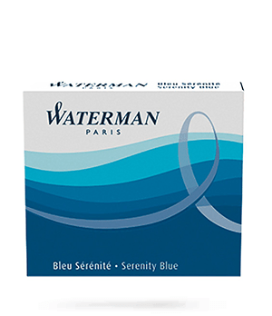 Картриджи Waterman Waterman Blue MINI, 6 штук, синие  S0110950 Картриджи Waterman Waterman Blue MINI, 6 штук, синие  S0110950