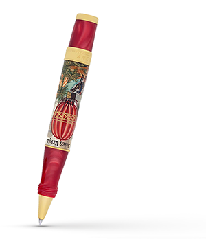 Чернильная ручка Ancora Jules Verne Five Weeks in a Balloon (Жюль Верн 5 н  J.VERNE/RB