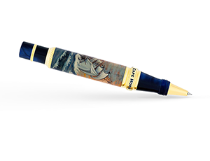 Чернильная ручка Ancora Cape Horn (Мыс Горн), акриловая смола, роспись, ти  CAP HORN/RB