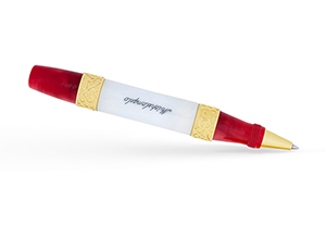 Чернильная ручка Ancora Michelangelo (Микеланджело), акриловая смола, чека  MICHELANGELO RB