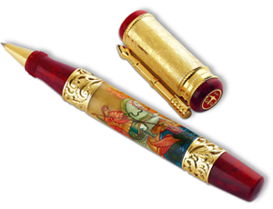 Чернильная ручка Ancora Saint George (Георгий Победоносец), акриловая смол  ST GEORGE/RB