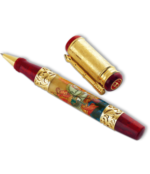 Чернильная ручка Ancora Saint George (Георгий Победоносец), акриловая смол  ST GEORGE/RB