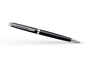 Шариковая ручка Waterman Hemisphere Essential Black CT, лак, хром  S0920570