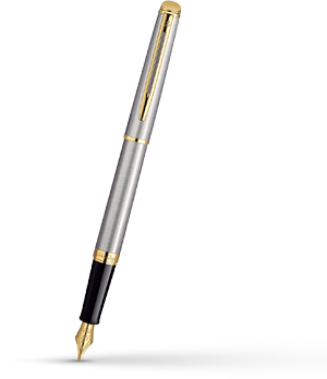 Перьевая ручка Waterman Hemisphere Stainless Steel GT, нержавеющая сталь,  S0920310