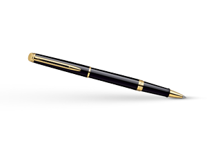 Чернильная ручка Waterman Hemisphere Mars Black GT, лак, позолота 23К  S0920650