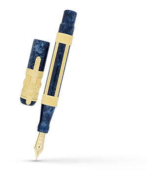 Перьевая ручка Ancora Mediterranean (Средиземноморье), золото 18К, акрил  MEDITERRANEAN/FP