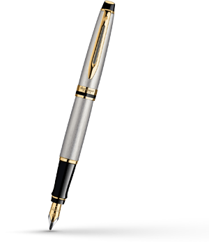 Перьевая ручка Waterman Expert 3 Essential Metallic GT, нержавеющая сталь,  S0951940