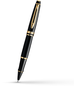 Чернильная ручка Waterman Expert Essential Black GT, позолота 23К, черный ла  S0951680 Чернильная ручка Waterman Expert Essential Black GT, позолота 23К, черный ла  S0951680