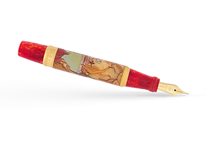 Перьевая ручка Ancora Circus (Цирк), золото 18К, акриловая смола, позоло  CIRCUS/FP