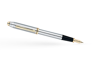 Перьевая ручка Cross TOWNSEND Medalist, хром, позолота  506-EF