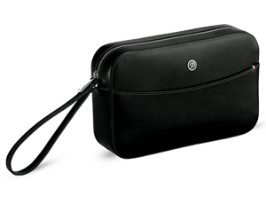 Нессесер S.T. Dupont Elysee, черный, на молнии, кожа  181007