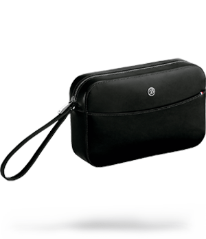 Нессесер S.T. Dupont Elysee, черный, на молнии, кожа  181007