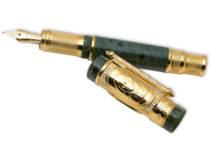 Перьевая ручка Ancora Gogol (Гоголь), золото 18К, акриловая смола, позол  GOGOL-FP
