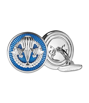 Запонки Gourji серебро 925 пробы, отделка эмаль, застежка Т, вес  GS3012/1964'