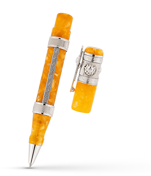 Чернильная ручка Ancora Mediterranean (Средиземноморье), акриловая смола,  MEDITERRAN-YE/RB