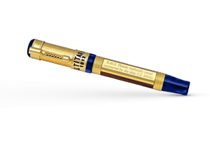 Чернильная ручка Ancora Titanic (Титаник), акриловая смола, позолота, древ  TITANIC-RB