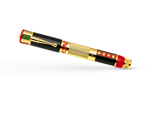 Чернильная ручка Ancora Casino (Казино), акриловая смола, позолота  CASINO-RB