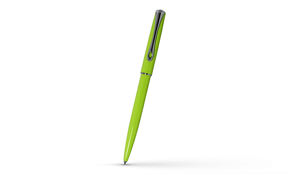 Ручка шариковая Traveller Lumi green
