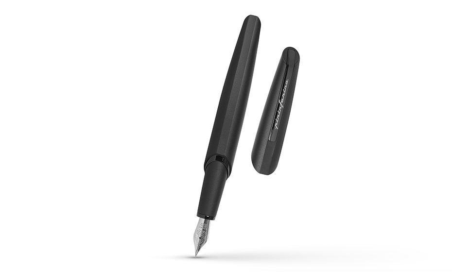 Вечная ручка Two Black перьевая