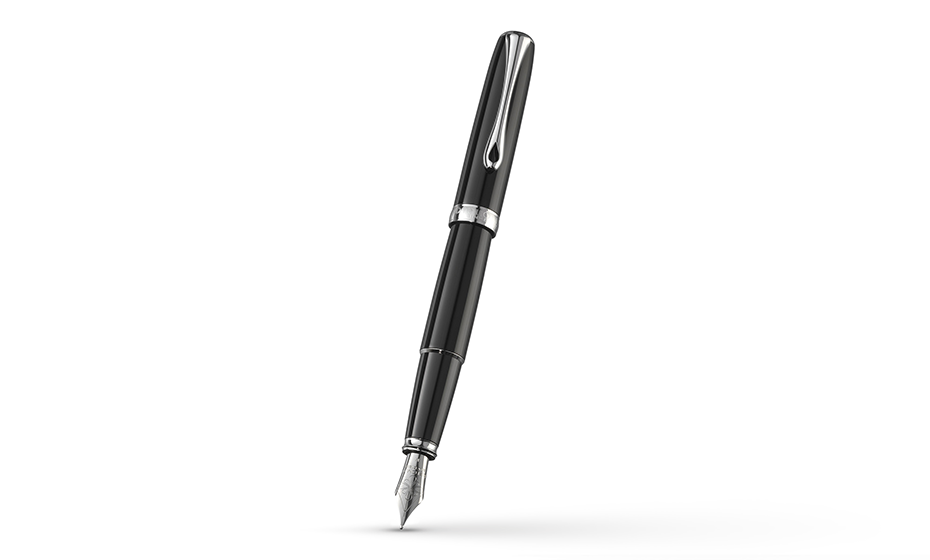 Ручка перьевая Excellence A2 black lacquer F