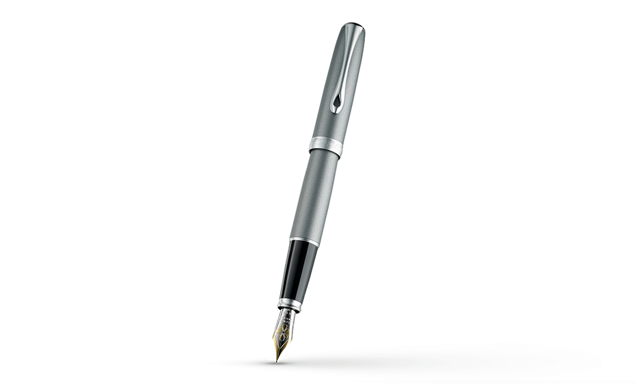 Ручка перьевая Excellence F2 Venezia platin matt chrome M
