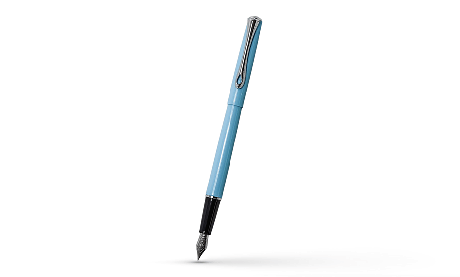 Ручка перьевая Traveller Lumi blue, M