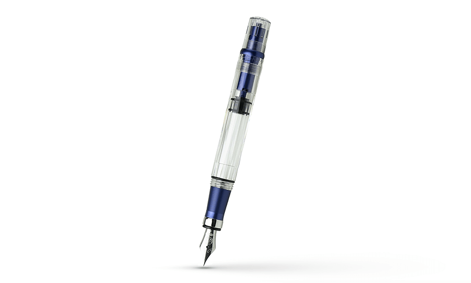 Ручка перьевая TWSBI Diamond 580 AL R, ярко-синий, M