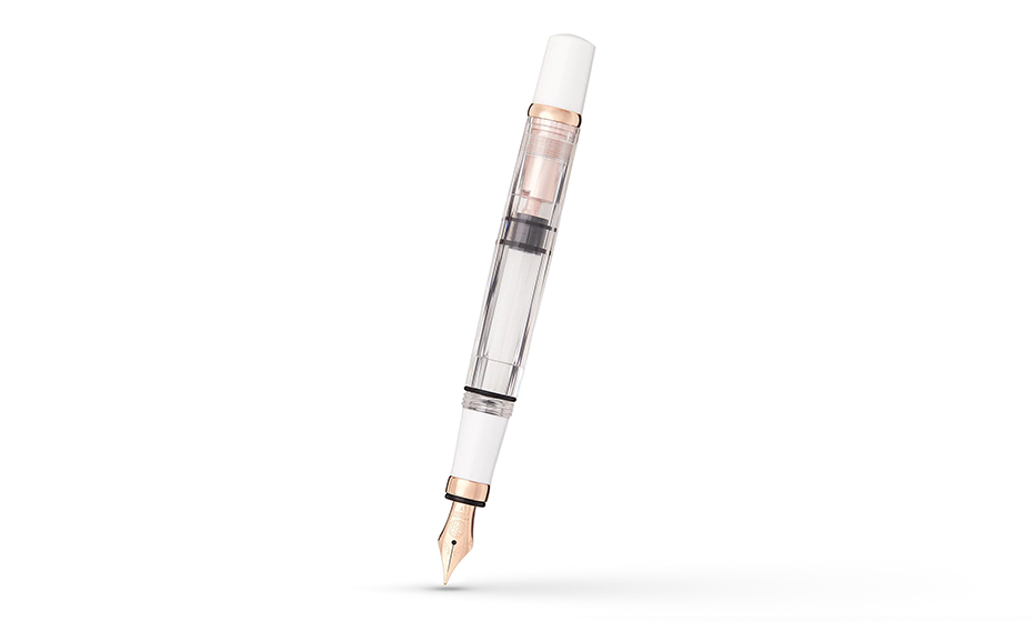 Ручка перьевая TWSBI Diamond 580GRII ,белый, F