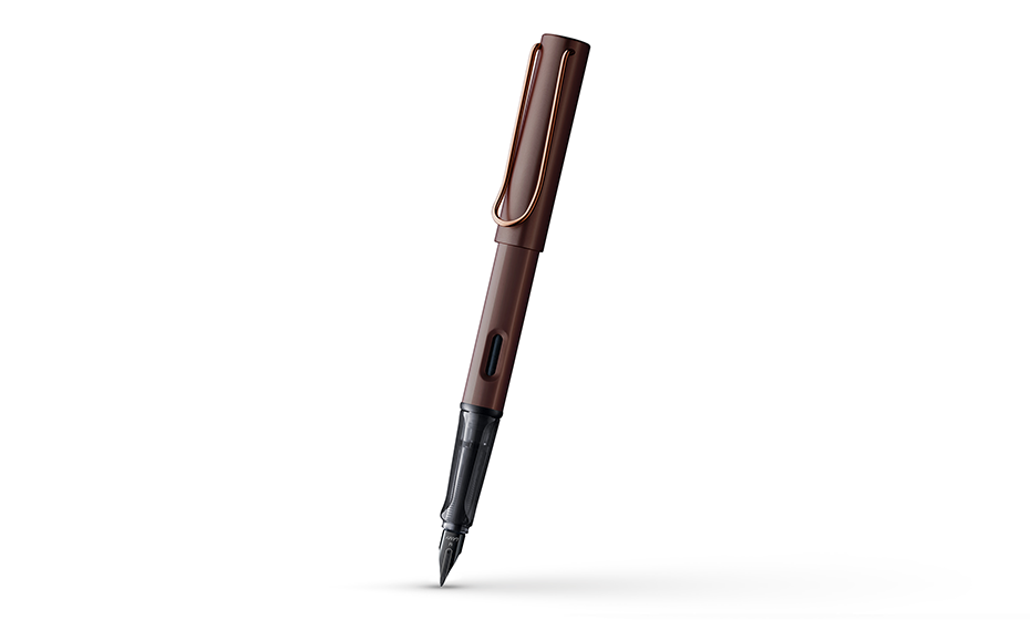 Ручка перьевая 090 lux marron F