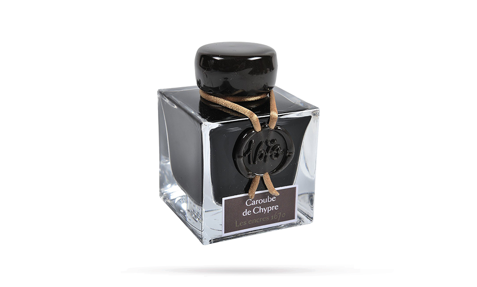 Чернила  Herbin Prestige 1670, 50 мл, C Коричневый с золотым