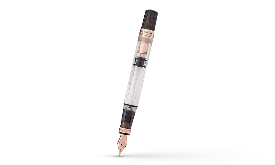 Ручка перьевая TWSBI Diamond 580 RG II, темно-серый, М